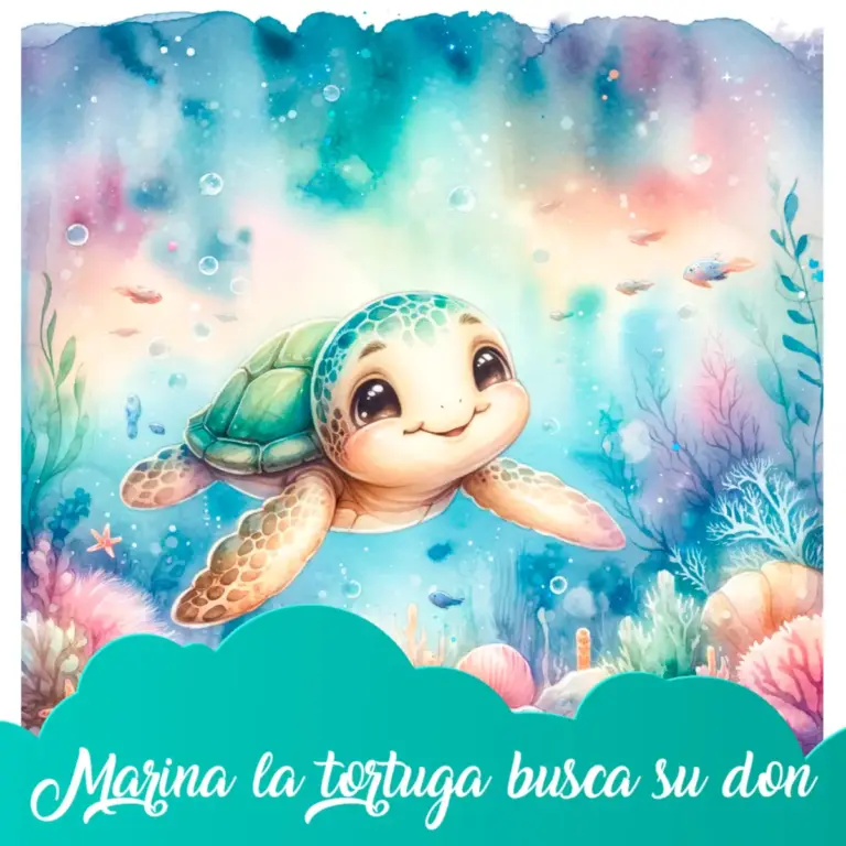 Marina, la tortuga,busca su don