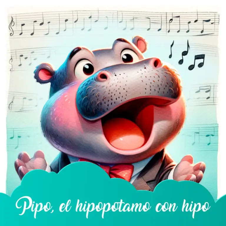 Pipo, el hipopótamo con hipo