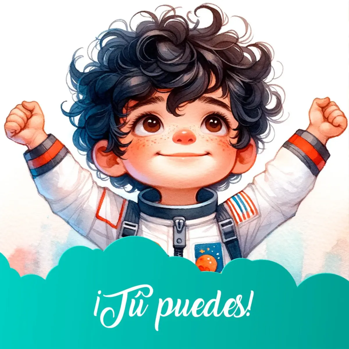 Ilustración del cuento infantil «¡Tú puedes!» de Raquel Tolmo