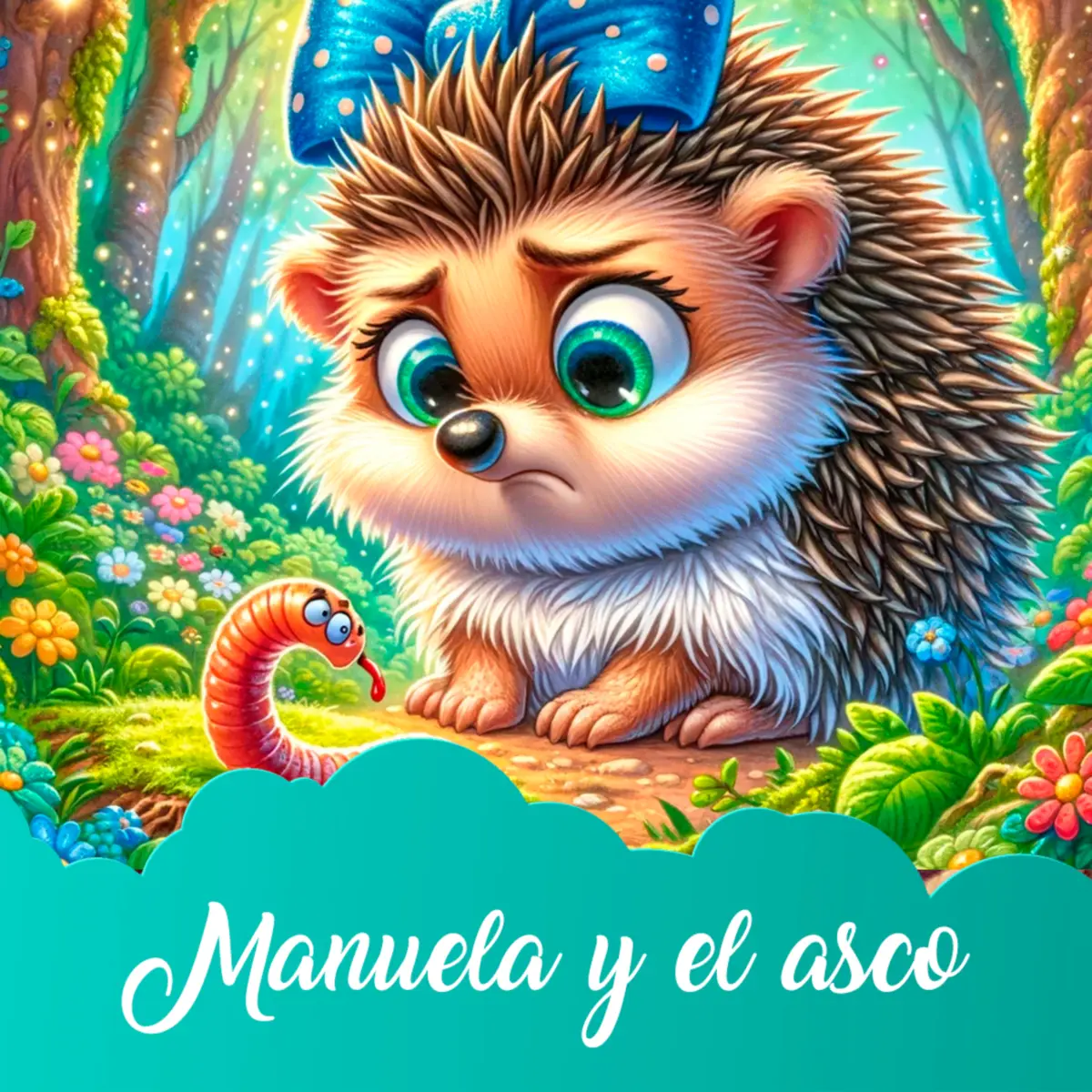 Ilustración del cuento infantil «Manuela y el asco» de Raquel Tolmo