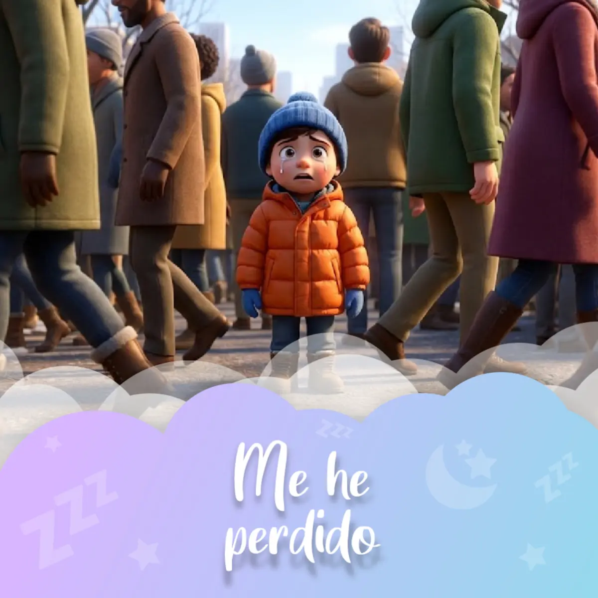 Ilustración del cuento infantil «¡Me he perdido!» de Raquel Tolmo