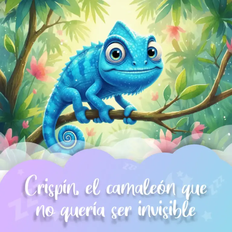 Crispín, el camaleón que no quería ser invisible