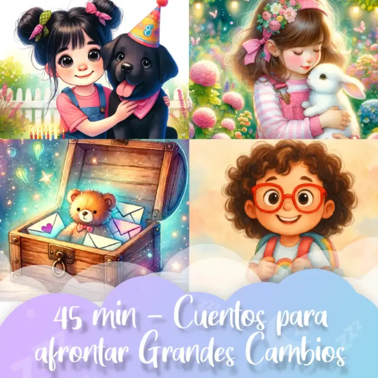 Bloque 11: Grandes Cambios, Grandes Emociones | 45 minutos de Cuentos para Dormir