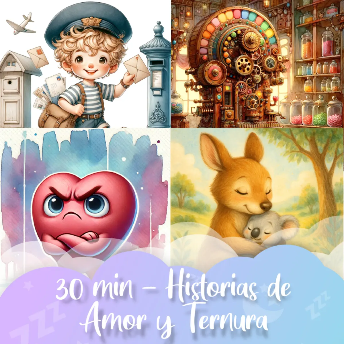Ilustración del cuento infantil «Bloque 13: Cuentos para Llenar el Corazón | Historias de Amor y Ternura» de Raquel Tolmo