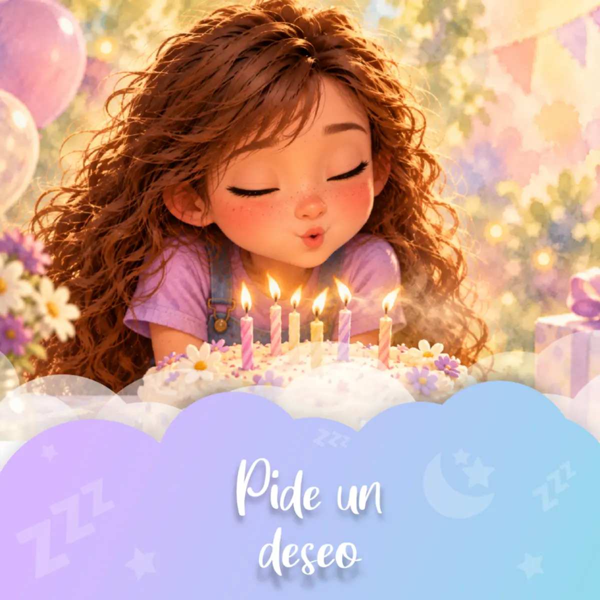 Ilustración del cuento infantil «Pide un deseo» de Raquel Tolmo